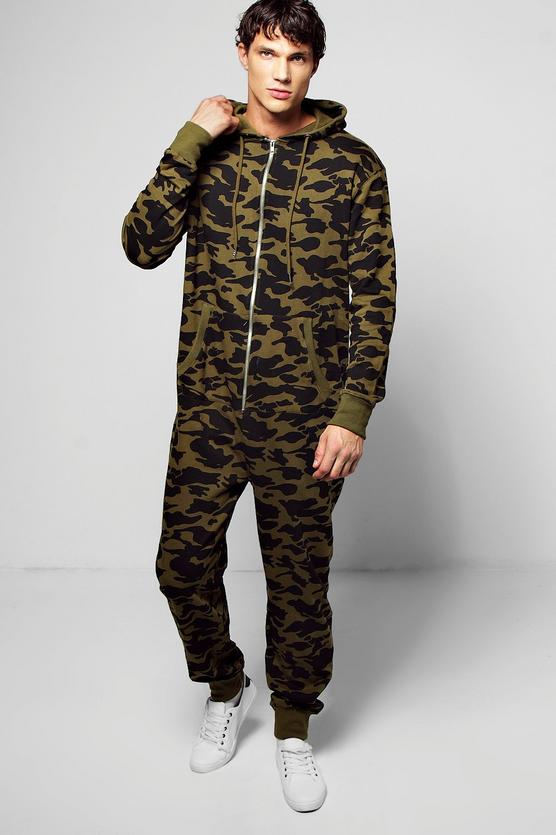 Camo Print Onesie